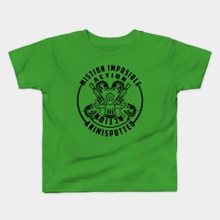 vintage t-shirts design | mission impossible action quality Kids T-Shirt